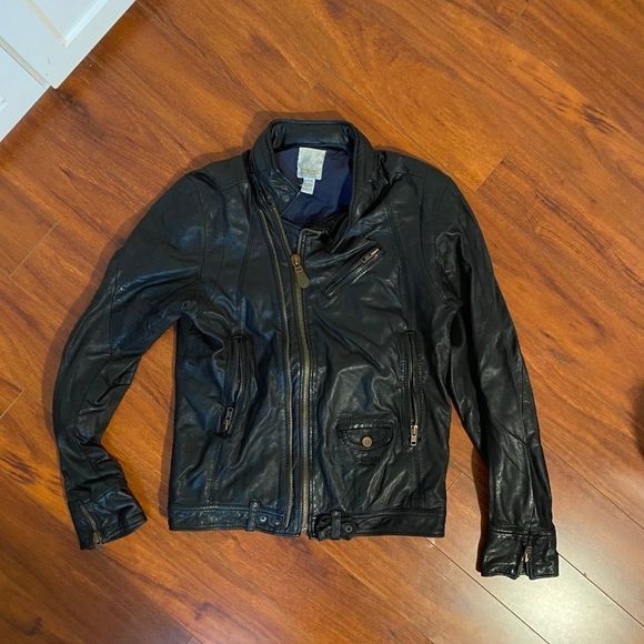 Diesel leather jacket M